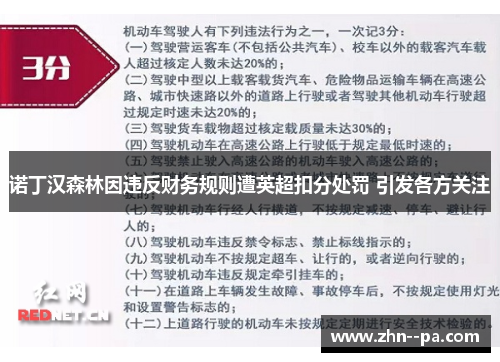 诺丁汉森林因违反财务规则遭英超扣分处罚 引发各方关注